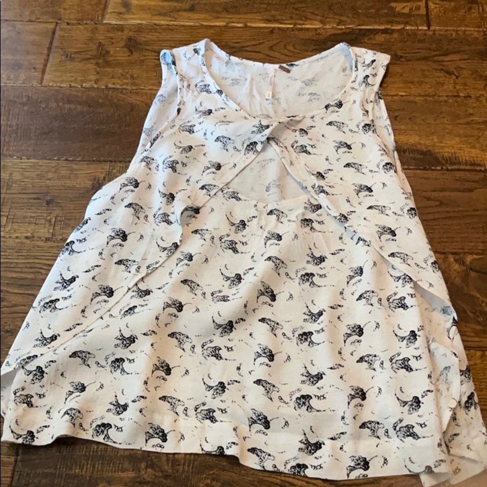 Free people sleeveless top